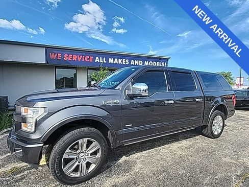 Used 2016 Ford F150 Platinum w/ Equipment Group 701A Luxury AWD/4WD image 1