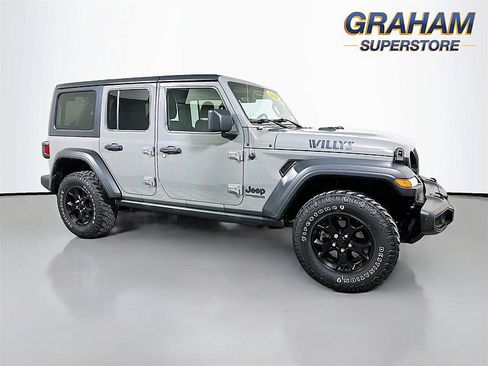 Used 2021 Jeep Wrangler Unlimited Sport AWD/4WD image 1