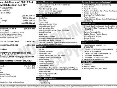 Used 2020 Chevrolet Silverado 1500 LT Trail Boss image 28