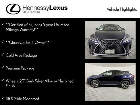 Certified 2022 Lexus RX 350 FWD w/ Premium Package image 12