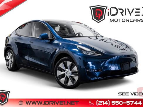 Used 2021 Tesla Model Y Long Range AWD/4WD image 1