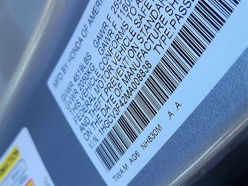 Certified 2021 Honda Accord EX image 15