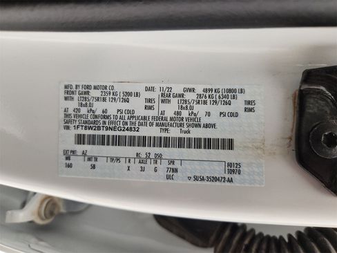 Used 2022 Ford F250 Lariat w/ Tremor Off-Road Package image 35