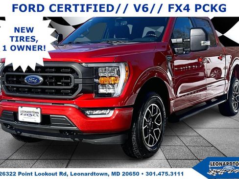 Certified 2023 Ford F150 XLT w/ Equipment Group 302A High image 1