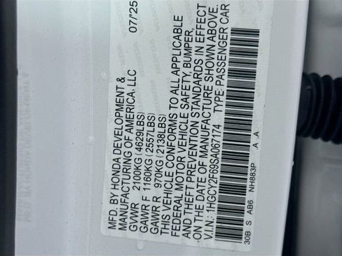 Certified 2025 Honda Accord EX-L image 40