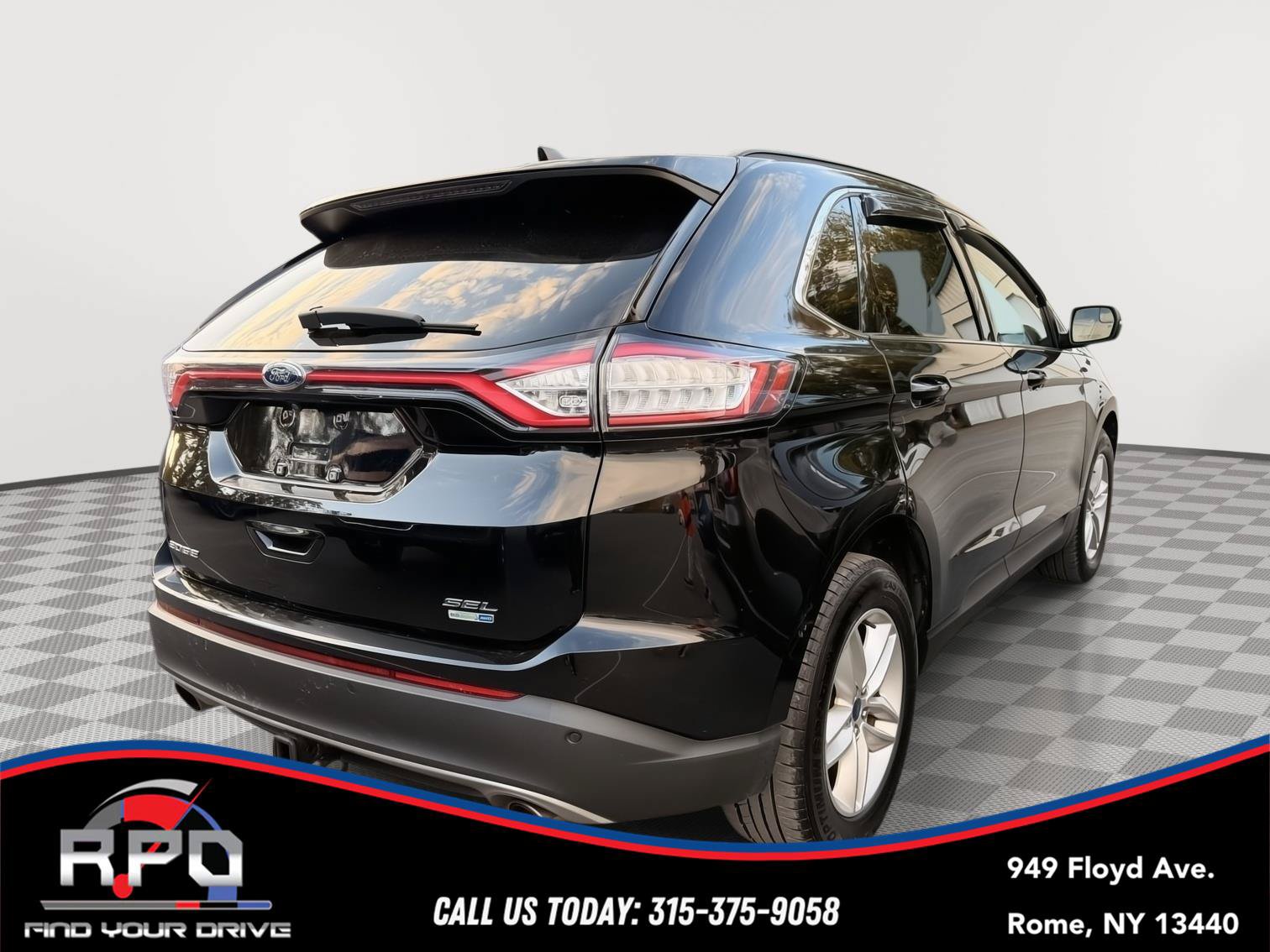 Used 2017 Ford Edge SEL w/ Class II Trailer Tow Package AWD/4WD image 3
