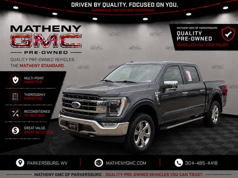 Used 2021 Ford F150 Lariat w/ Equipment Group 502A High AWD/4WD image 1