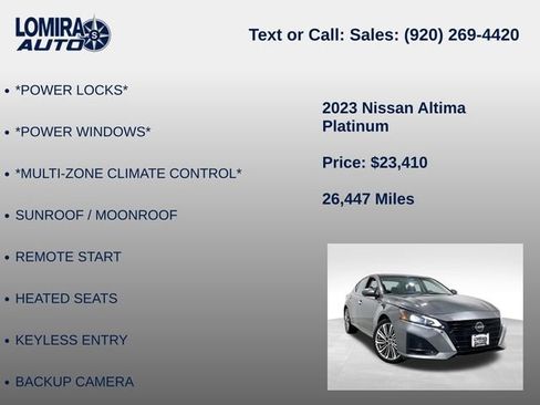 Used 2023 Nissan Altima AWD image 14
