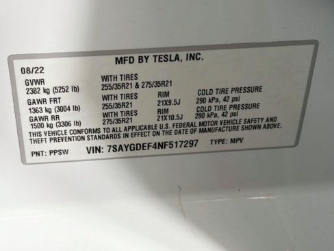 Used 2022 Tesla Model Y Performance AWD/4WD image 40