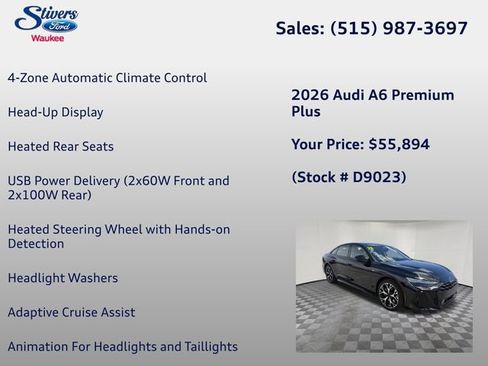 Used 2026 Audi A6 Premium Plus AWD/4WD image 33