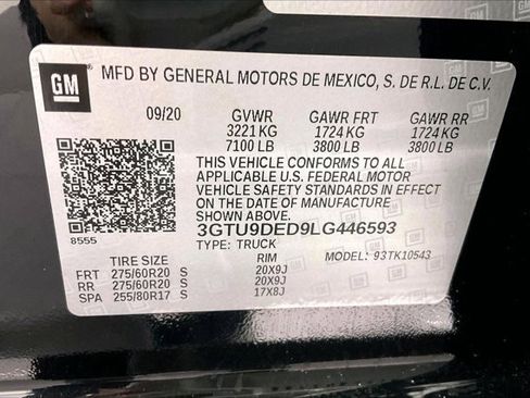 Used 2020 GMC Sierra 1500 SLT w/ SLT Premium Plus Package image 34