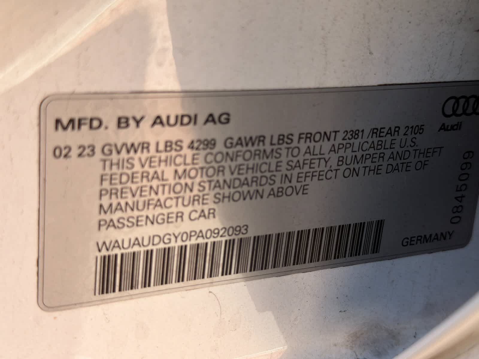 Used 2023 Audi A3 2.0T Premium w/ Convenience Package FWD image 27