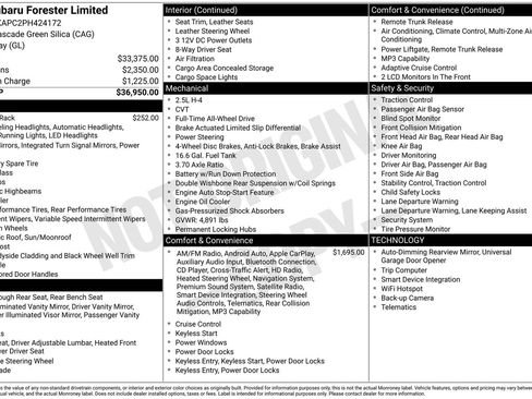 Certified 2023 Subaru Forester Limited image 23