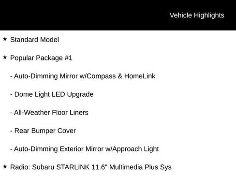 Used 2021 Subaru Outback Premium w/ Popular Package #1 image 11
