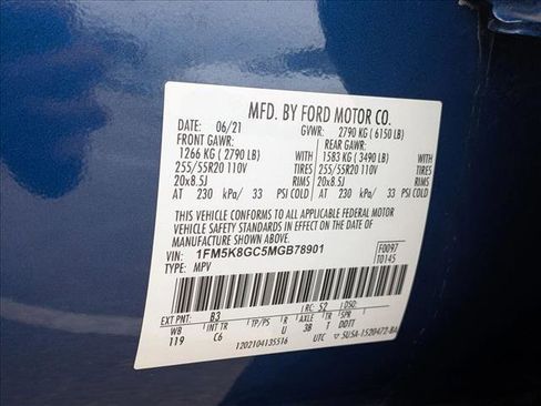 Used 2021 Ford Explorer ST w/ Equipment Group 401A image 25