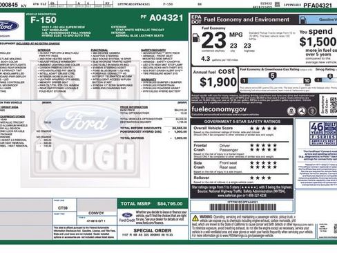 Used 2023 Ford F150 Limited image 4