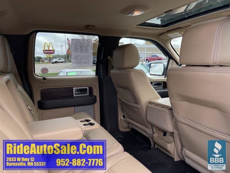 Used 2012 Ford F150 Lariat w/ Lariat Chrome Pkg AWD/4WD image 16