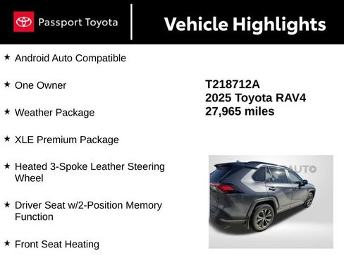 Certified 2025 Toyota RAV4 XLE Premium image 5
