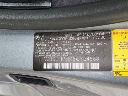 Used 2008 BMW M6 Coupe image 9