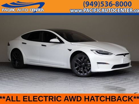 Used 2021 Tesla Model S Plaid AWD/4WD image 1