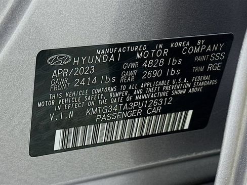 Certified 2023 Genesis G70 2.0T w/ Sport Prestige Package AWD/4WD image 29