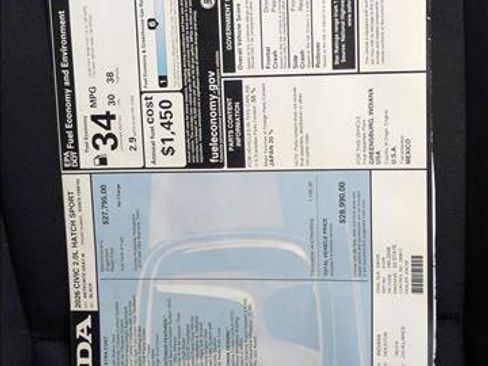 New 2026 Honda Civic Sport image 18