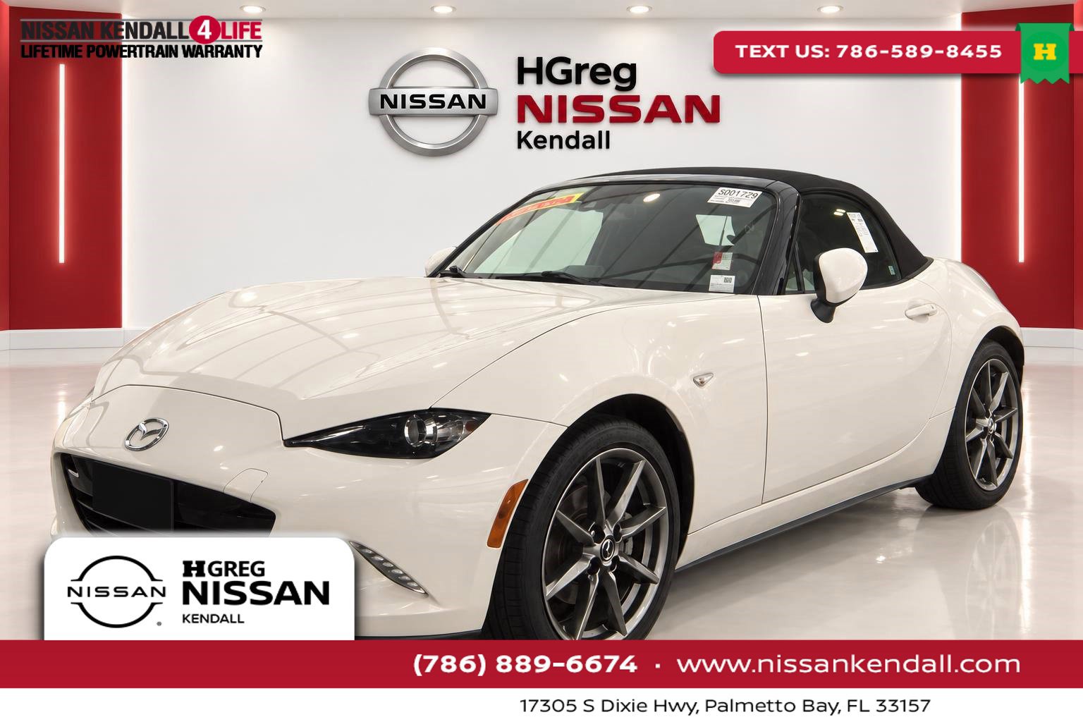 Used 2016 MAZDA MX-5 Miata Grand Touring RWD image 1