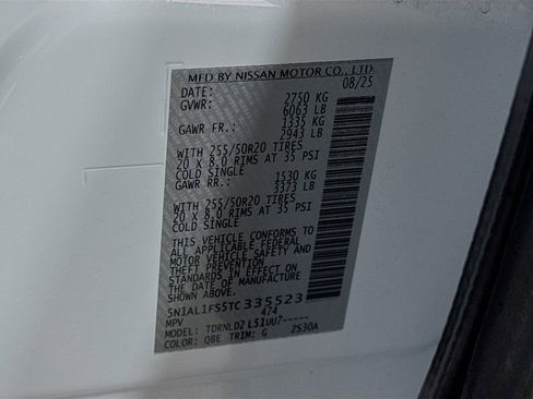 Certified 2026 INFINITI QX60 Luxe w/ Cargo Package image 44