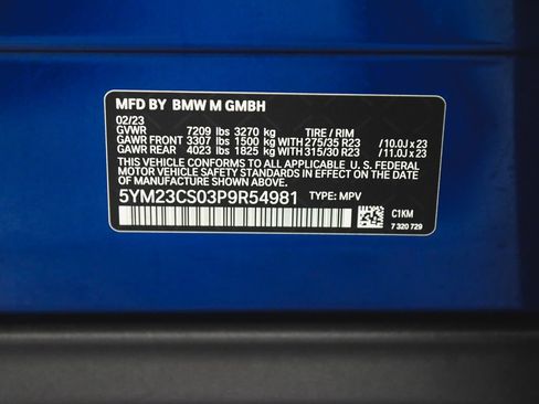 Used 2023 BMW XM AWD/4WD image 13
