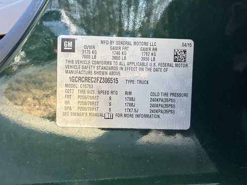 Used 2015 Chevrolet Silverado 1500 LT w/ All Star Edition image 56