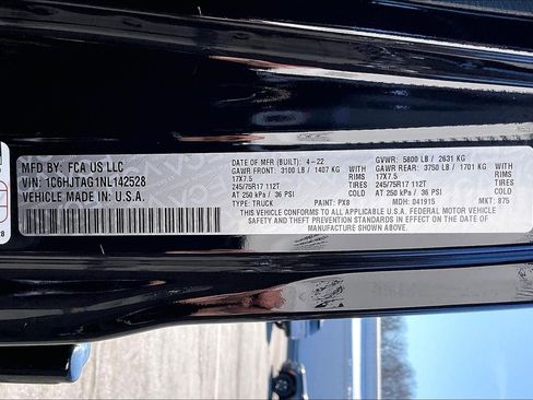 Certified 2022 Jeep Gladiator Sport image 29