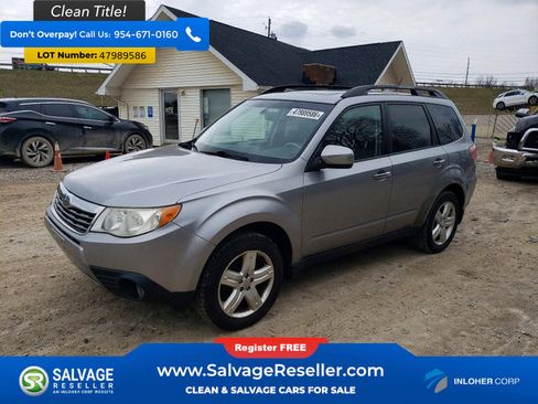 Used 2010 Subaru Forester 2.5X Limited AWD/4WD image 1