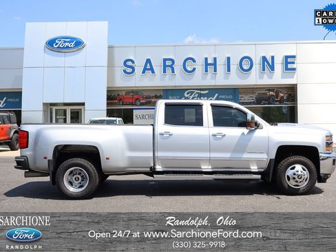 Used 2019 Chevrolet Silverado 3500 LTZ w/ Duramax Plus Package AWD/4WD image 1