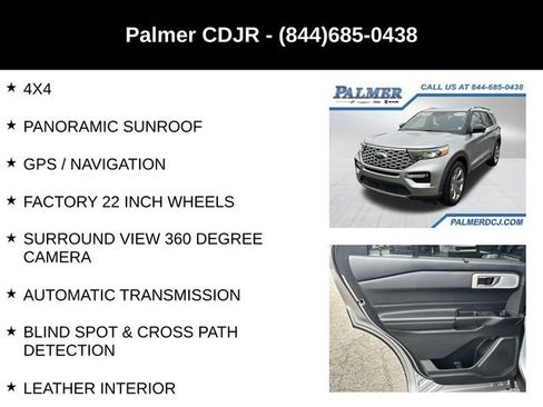 Used 2020 Ford Explorer Platinum w/ Premium Technology Package image 6