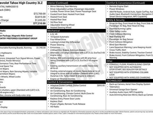 Used 2021 Chevrolet Tahoe High Country AWD/4WD image 2