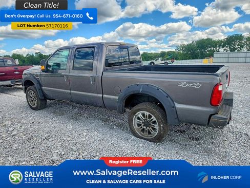 Used 2008 Ford F250 4x4 Crew Cab Super Duty image 3