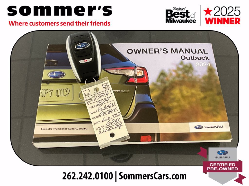 Certified 2024 Subaru Outback Limited AWD/4WD image 27