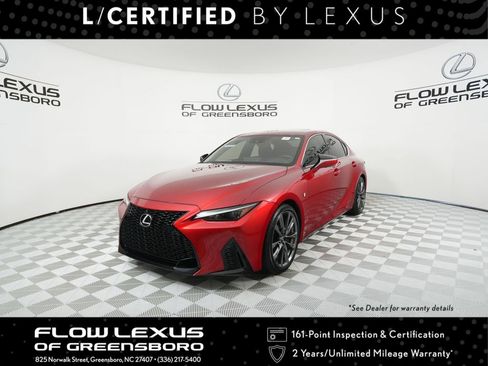 Certified 2023 Lexus IS 350 F Sport image 1