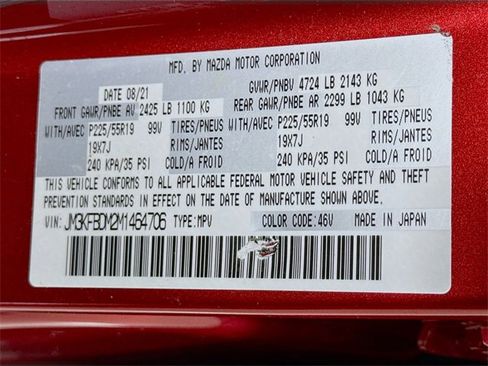 Used 2021 MAZDA CX-5 Grand Touring image 34