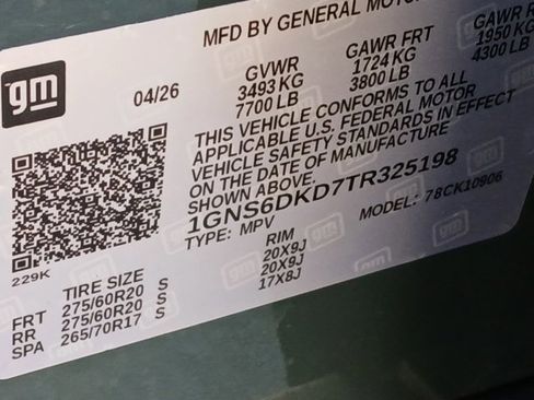 New 2026 Chevrolet Suburban Z71 AWD/4WD image 20