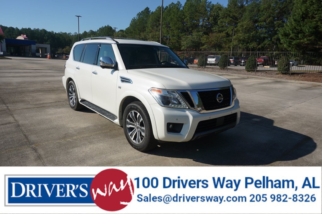 Used 2019 Nissan Armada Platinum w/ Captain's Chairs Package RWD image 1