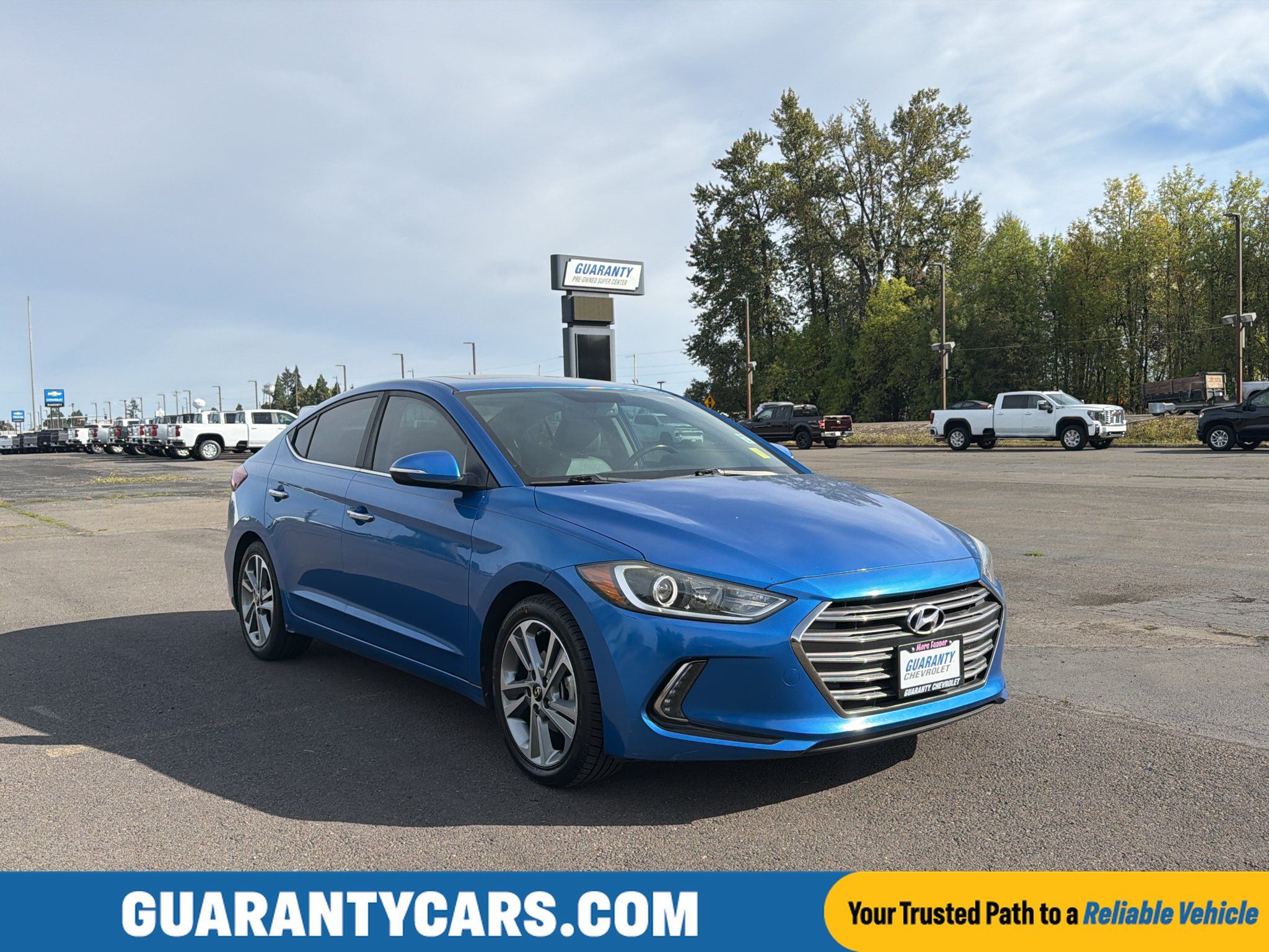Used 2017 Hyundai Elantra Limited w/ Limited Tech Package 08 FWD image 1
