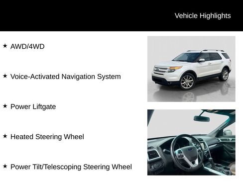 Used 2014 Ford Explorer Limited w/ Equipment Group 301A AWD/4WD image 16