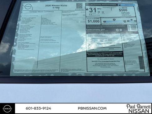 New 2026 Nissan Kicks S image 21