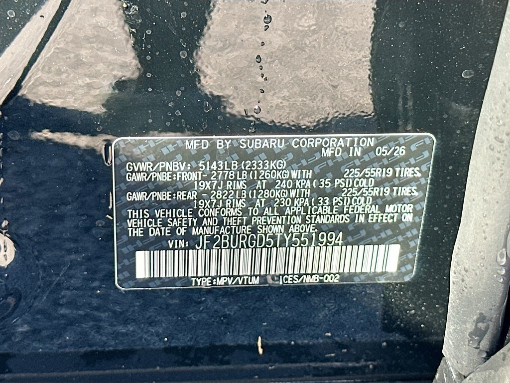 New 2026 Subaru Outback Limited XT AWD/4WD image 30