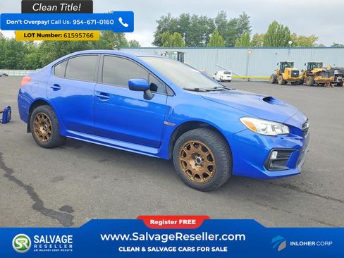 Used 2018 Subaru WRX Premium w/ Performance Package AWD/4WD image 5