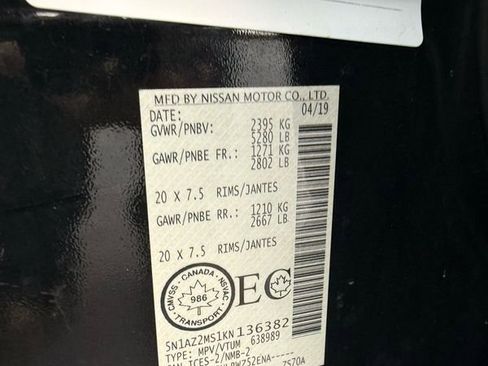 Used 2019 Nissan Murano SL image 28