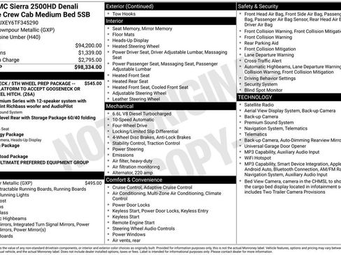 New 2026 GMC Sierra 2500 Denali Ultimate AWD/4WD image 6