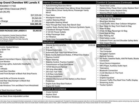Used 2022 Jeep Grand Cherokee Laredo X AWD/4WD image 6