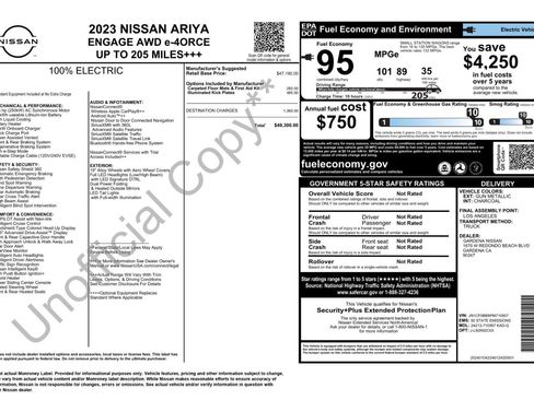 Used 2023 Nissan Ariya Engage image 52